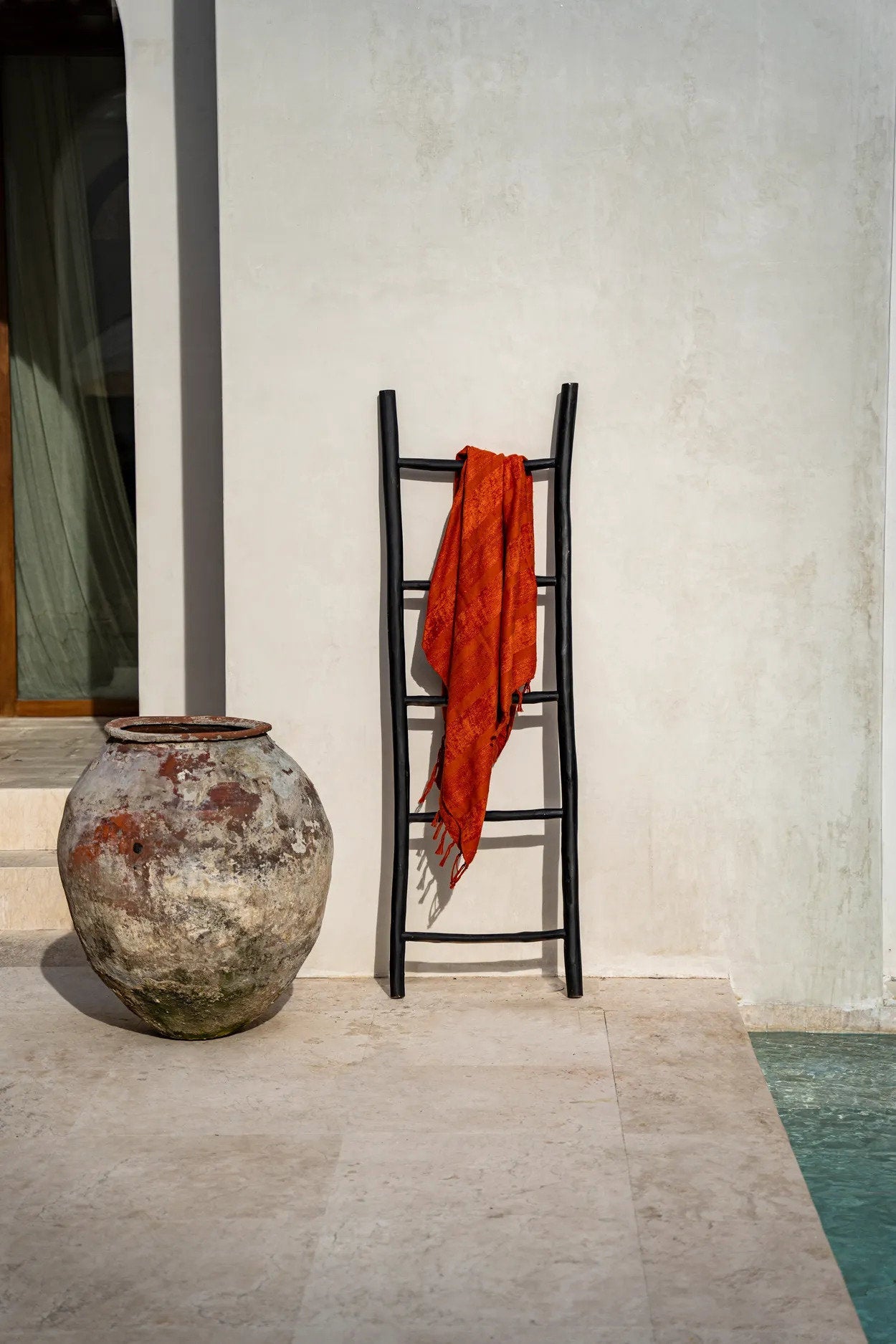 De Tulum-ladder - Zwart - 165