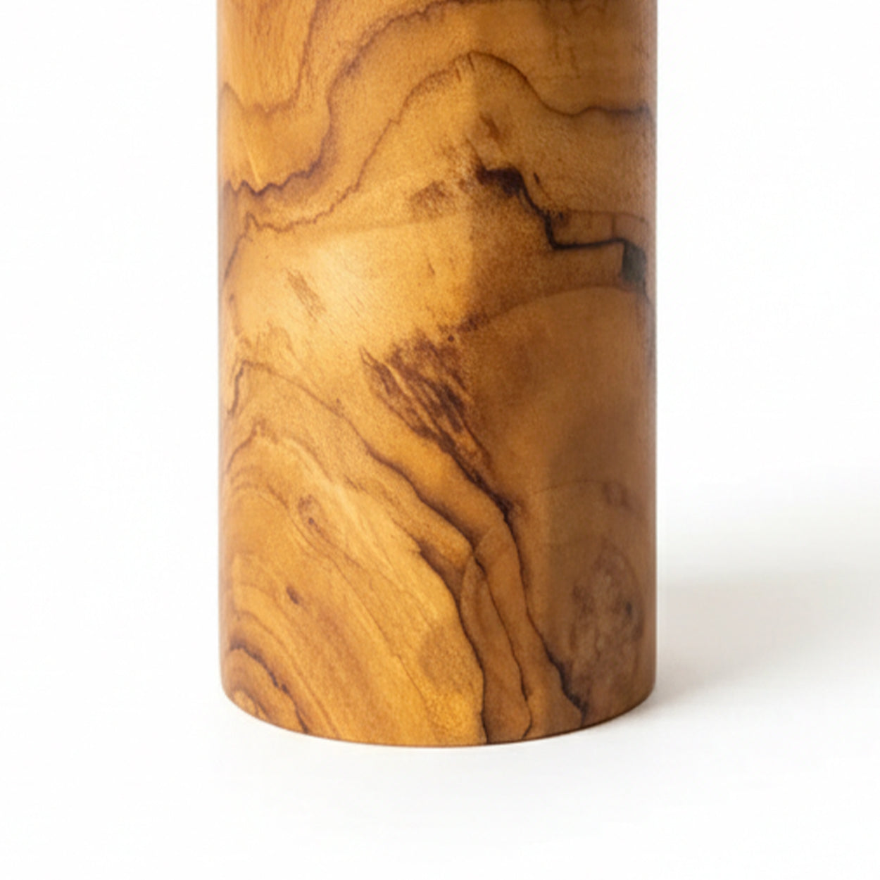 De houten zeepdispenser - naturel
