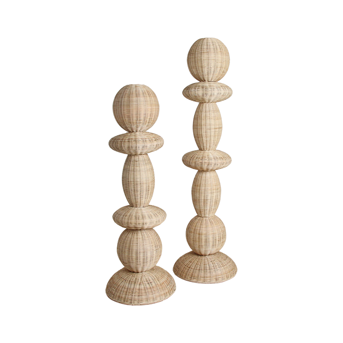 Tao rotan vloerlamp - 140 cm