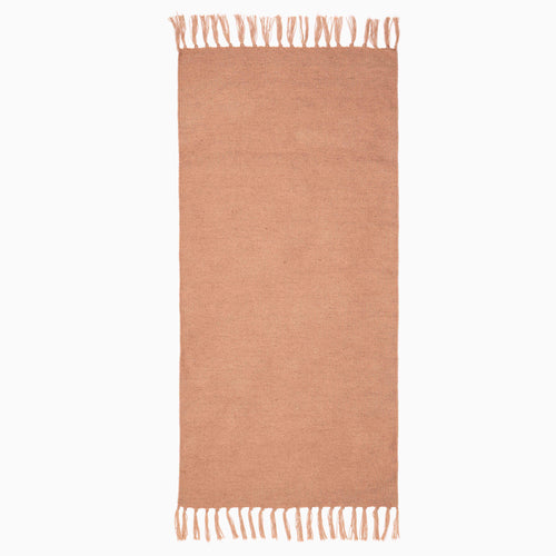Hette vloerkleed roze 70 x 140 cm