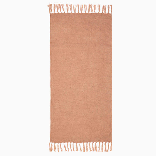 Hette vloerkleed roze 70 x 140 cm