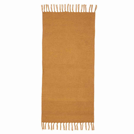 Hette, vloerkleed oker 70x140 cm.