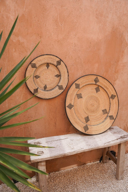 Rotan wanddecoratie - De Komodo (70 cm)