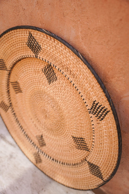 Rotan wanddecoratie - De Komodo (70 cm)