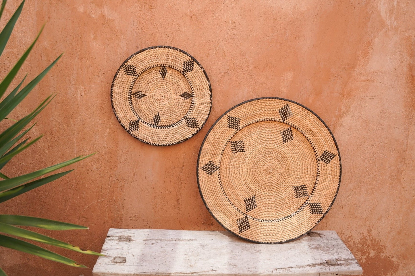 Rotan wanddecoratie - De Komodo (70 cm)