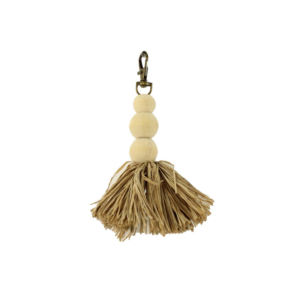 Boho-sleutelhanger – De kleine zeegras-sleutelhanger