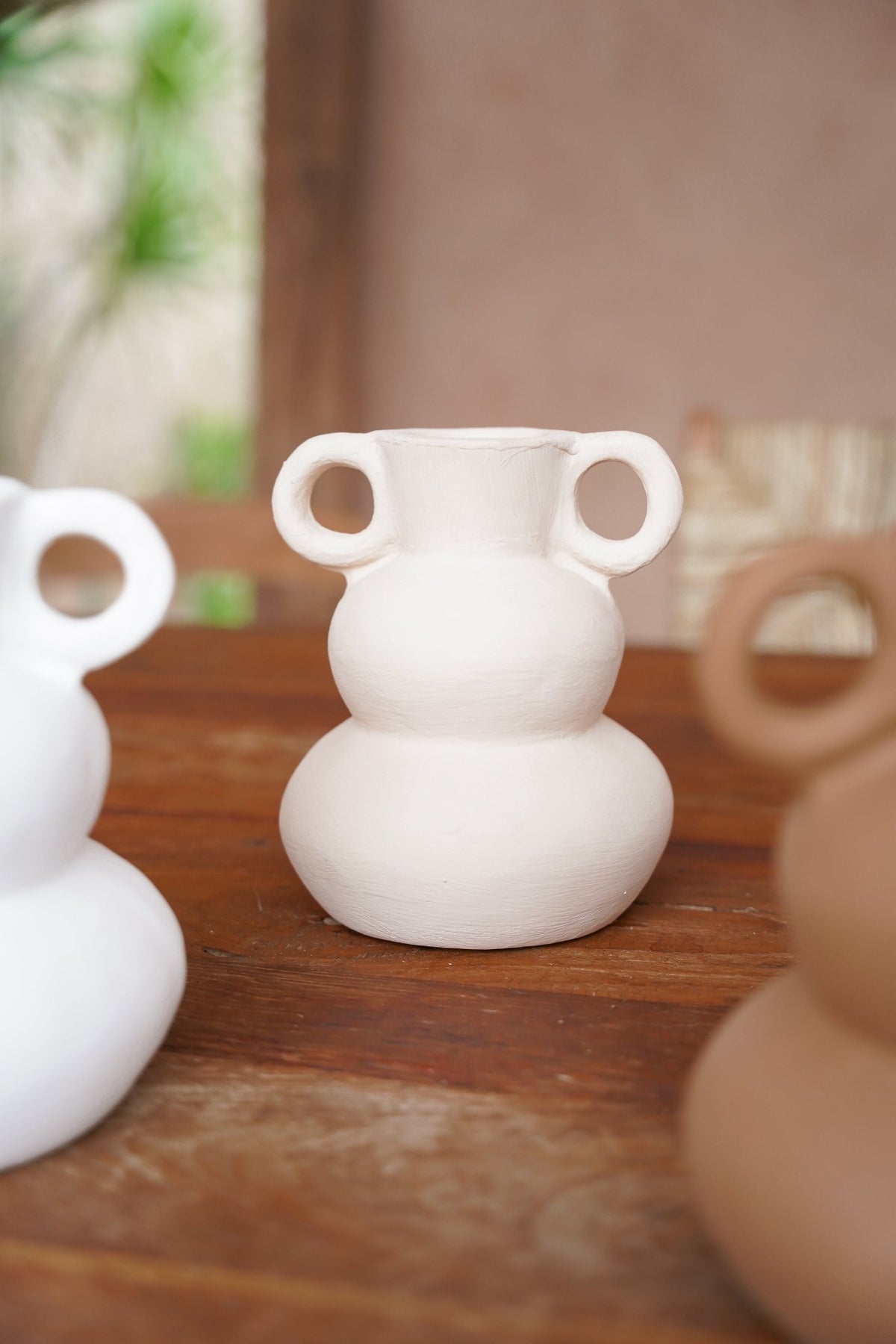 Terracotta Vaas - De Bola Bola - Naturel