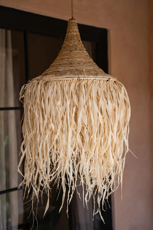 Raffia-lamp - De Gunung