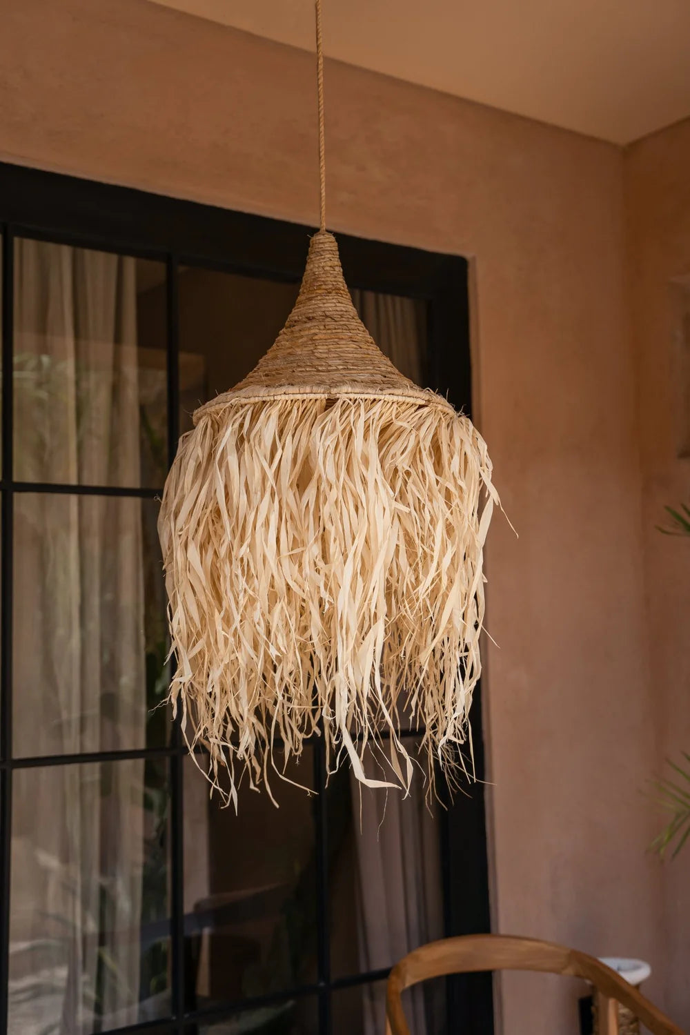 Raffia-lamp - De Gunung