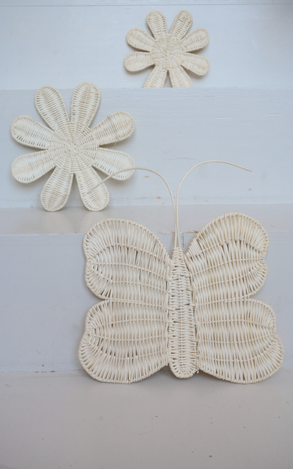 Rotan Vlinder - Wanddecoratie - Hippie Monkey