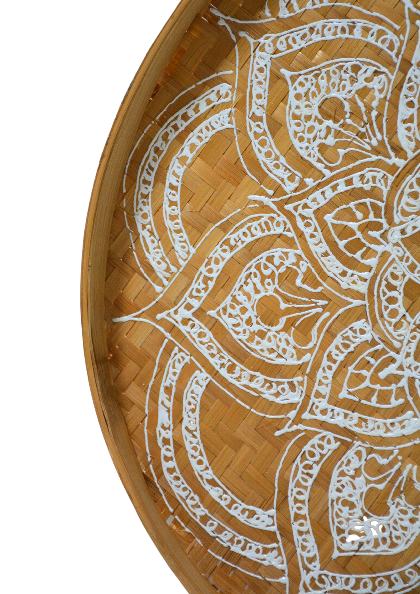 De Henna Mandala Muurmand - XL - (50 cm)