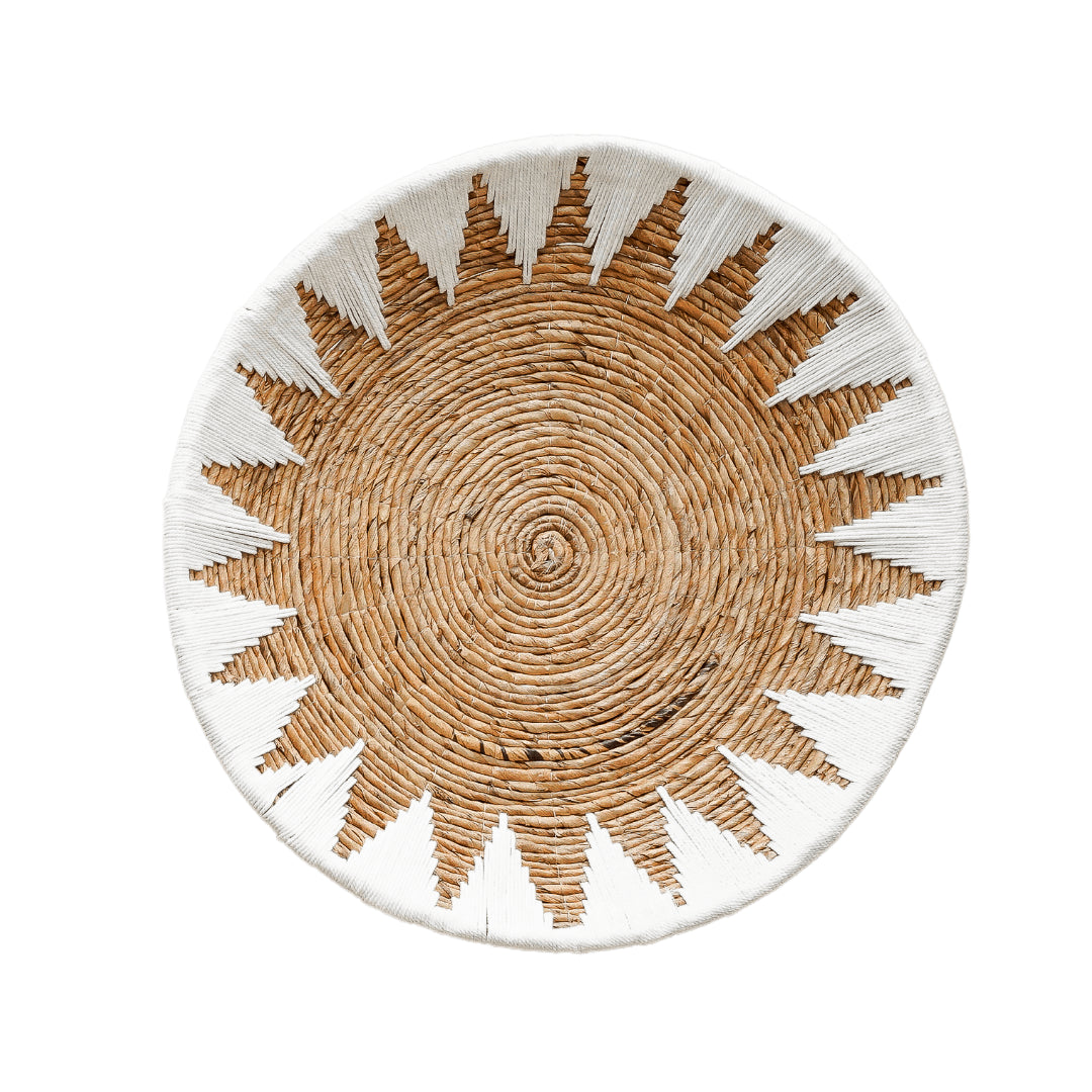 Bamboe sterbord - Wit - L - Hippie Monkey (60 cm)