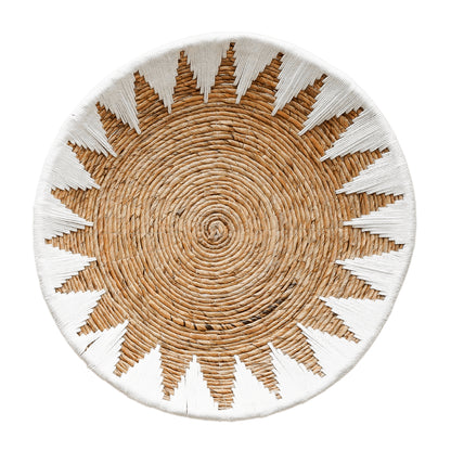 Het bamboe sterbord - Wit - XL - Hippie Monkey (67 cm)