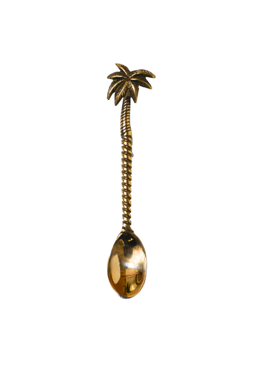 De Palmtree messinglepel - Hippie Aap
