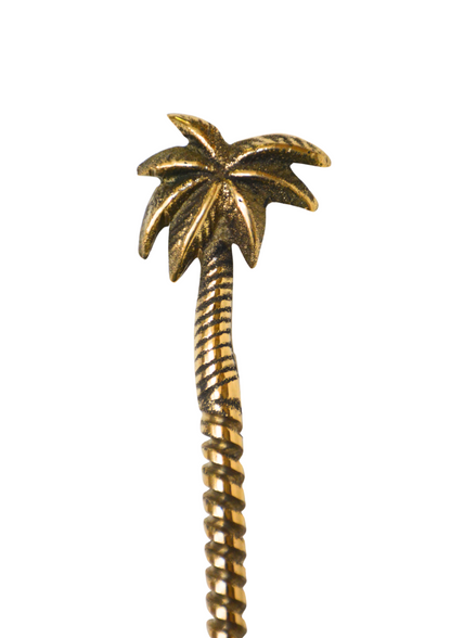 De Palmtree messinglepel - Hippie Aap