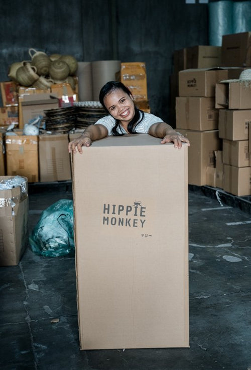 De Bulat rotan teakhouten stoel – Rotan eetkamerstoelen - Hippie Monkey