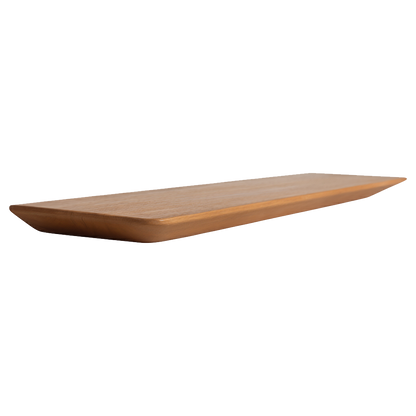 Craftsman teakhouten wandplank - 90 cm