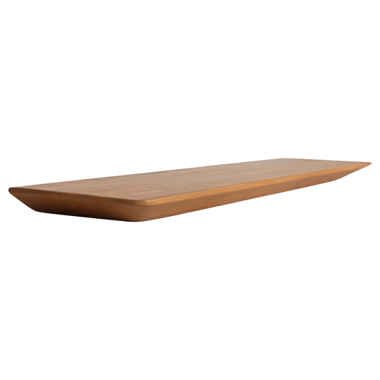 Craftsman teakhouten wandplank - 90 cm