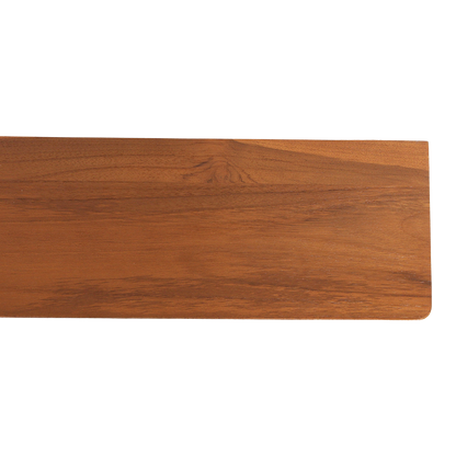 Craftsman teakhouten wandplank - 90 cm