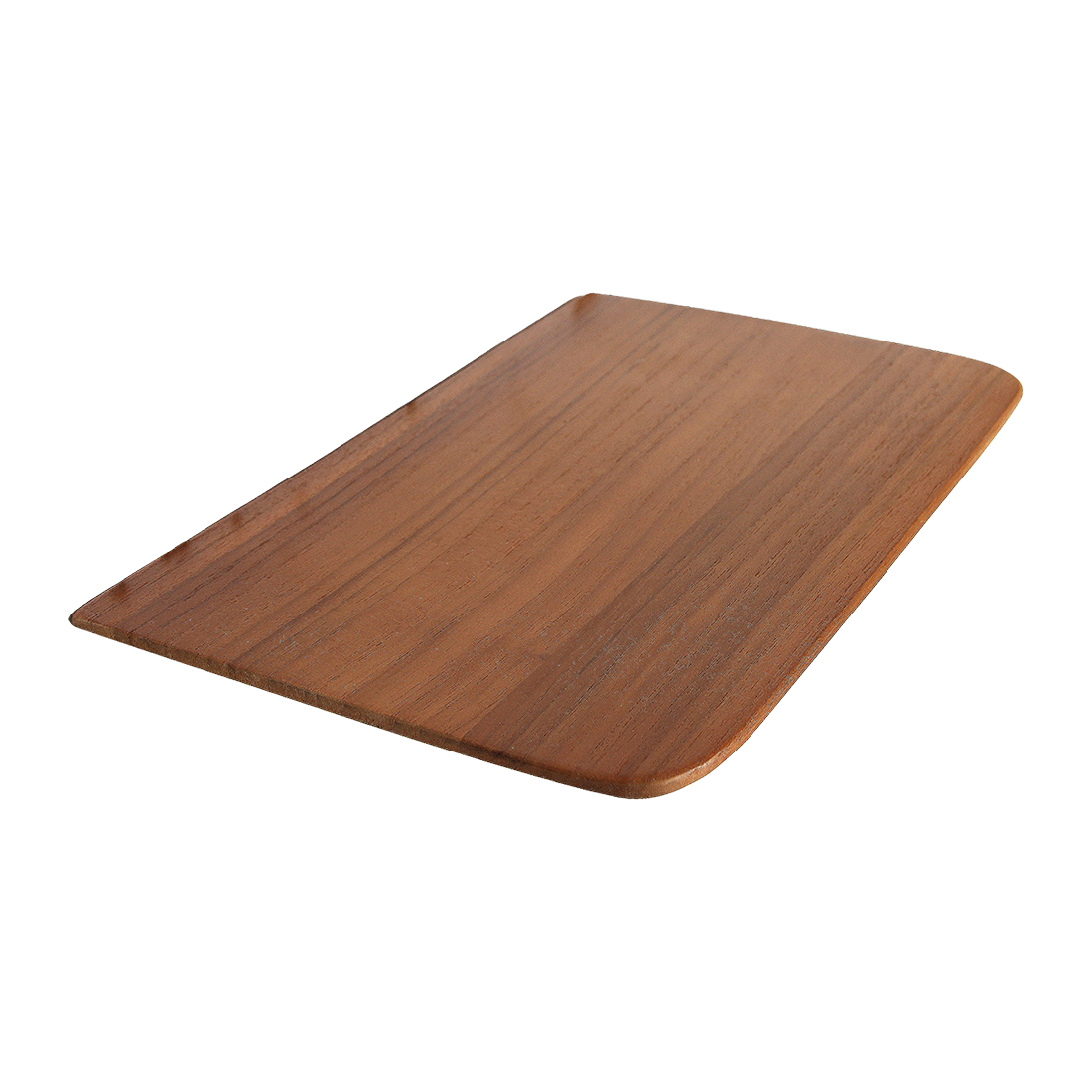 Craftsman teakhouten wandplank - set van 2
