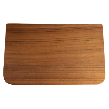 Craftsman teakhouten wandplank - set van 2