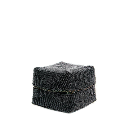 De kralenmand - zwart - S