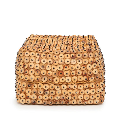 De mand van kokosschaal - Naturel - L