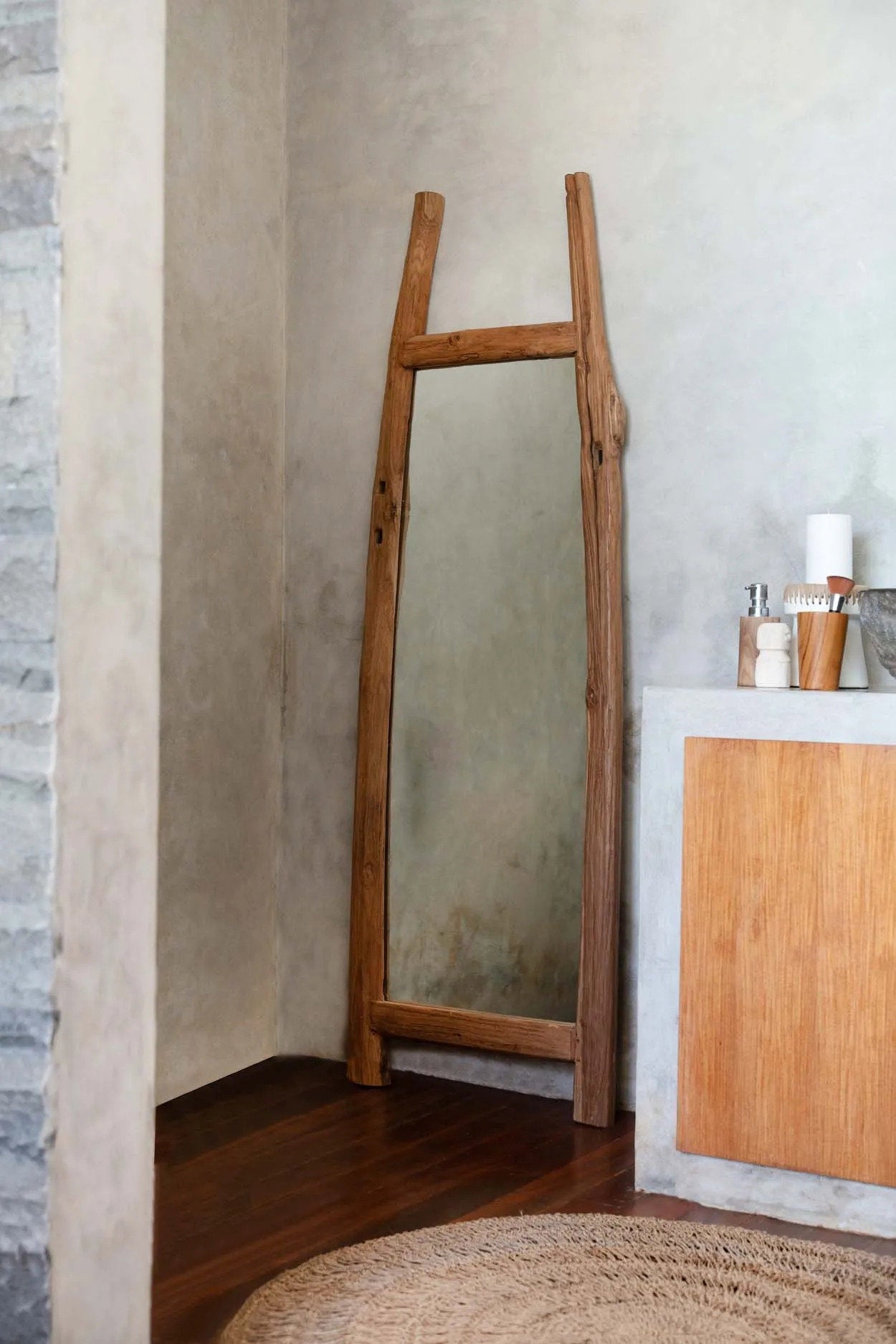 De Fabulook kleedkamerspiegel - naturel