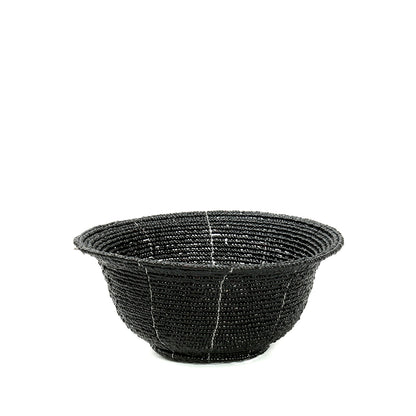 De Kralenkom Laag - Zwart - S