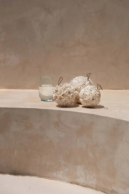De Rozen Schelpbal - Wit - M