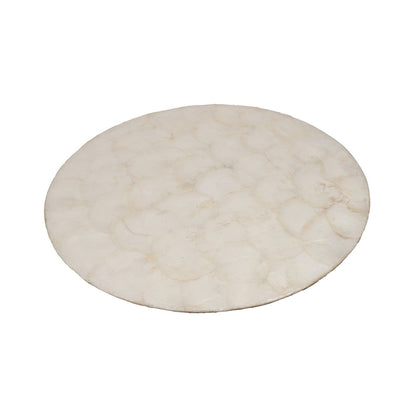 Parelmoer placemat - wit
