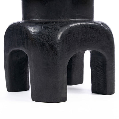 De Squat Spot-kruk - zwart