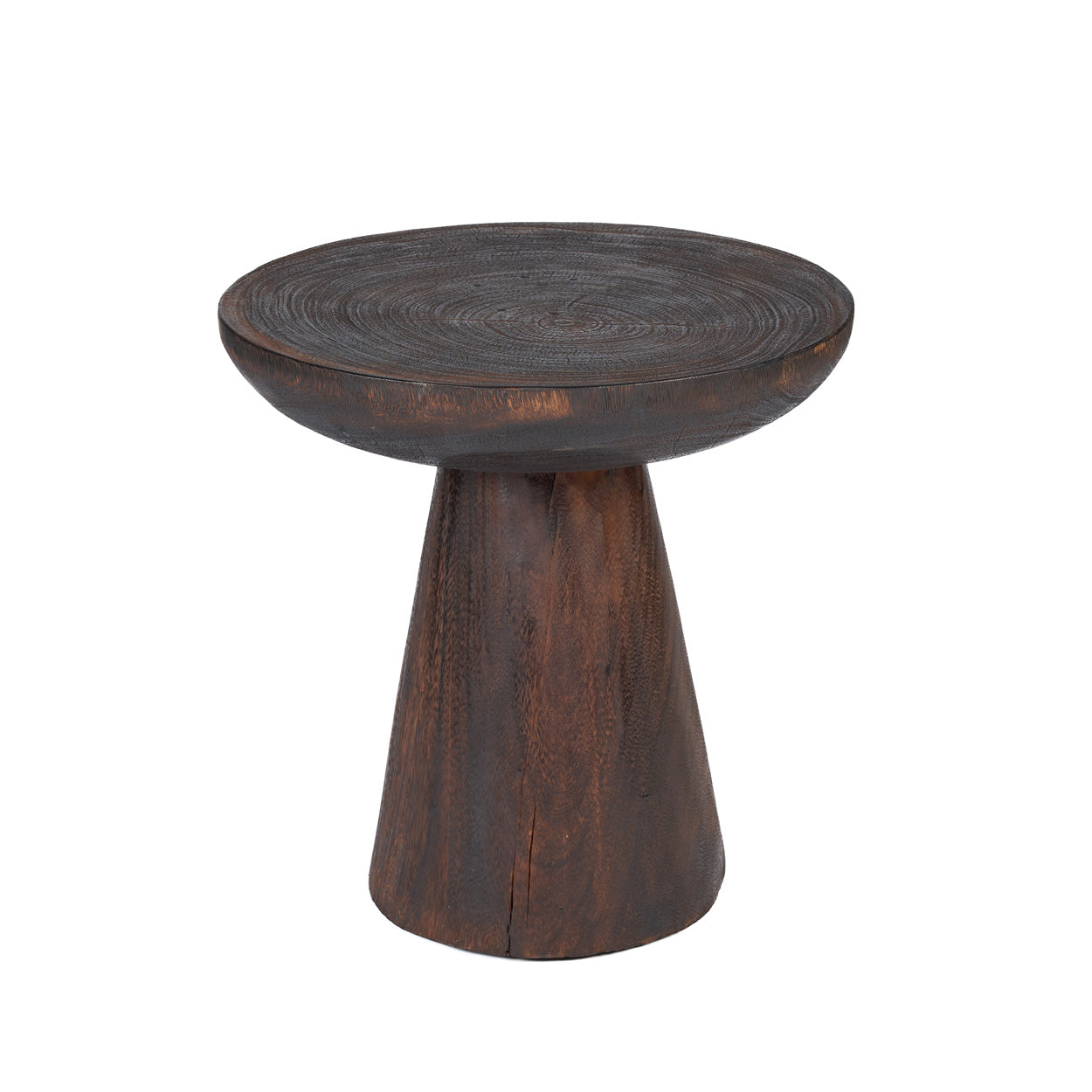 De Cone Alone bijzettafel - donker notenhout
