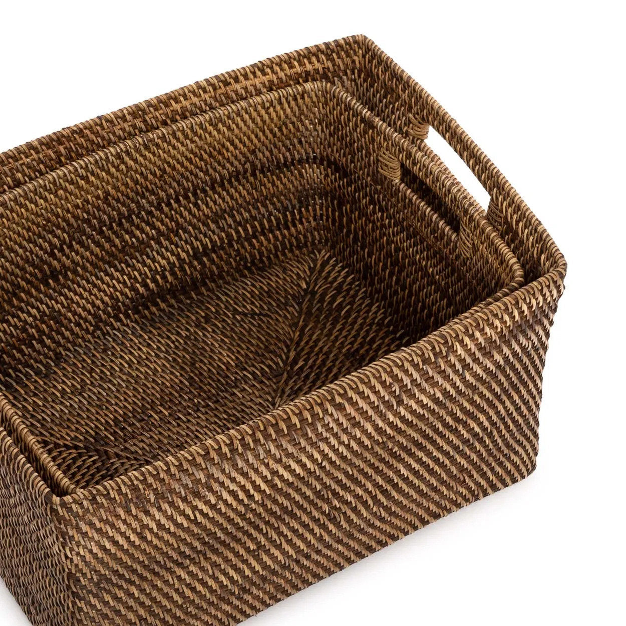 De Koloniale Tijdschriftenmand - Naturel Bruin - L