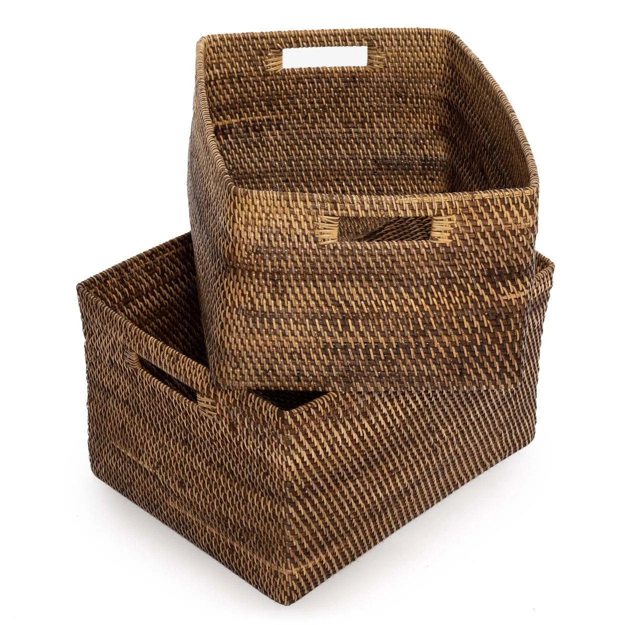 De Koloniale Tijdschriftenmand - Naturel Bruin - L