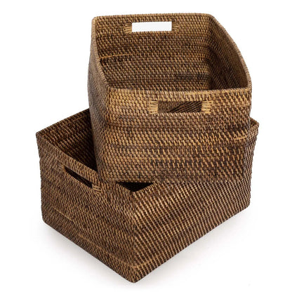 De Koloniale Tijdschriftenmand - Naturel Bruin - S