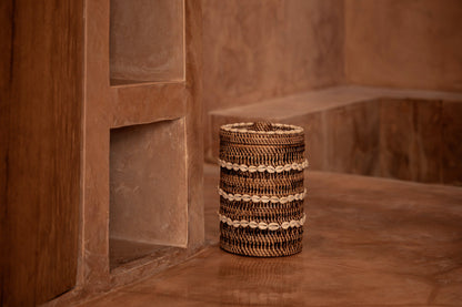 De Shell-opbergbox - natuurbruin