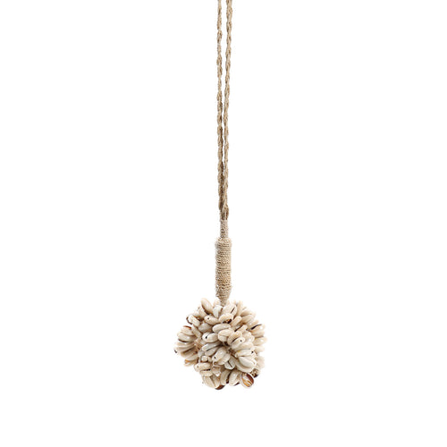 Deurhanger met kauri-schelpkwast - naturel