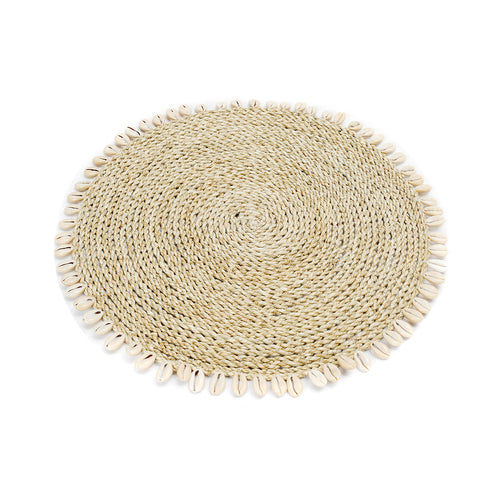 De zeegras schelp-placemat - naturel