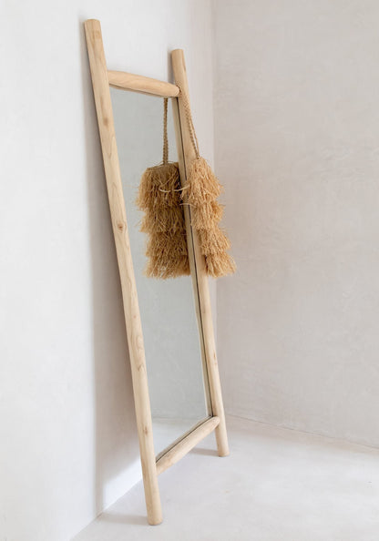 De Raffia Bahamas-tas - Naturel