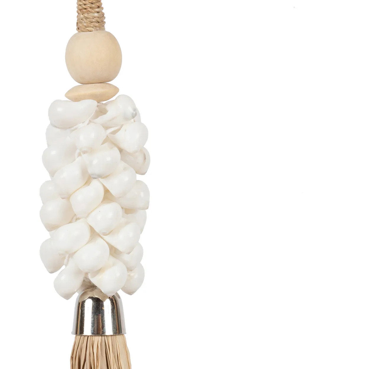 De cowrie- en raffiakwast - naturel