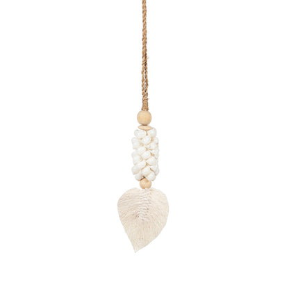 The Leaf & Shell kwast - wit