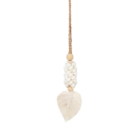 The Leaf & Shell kwast - wit