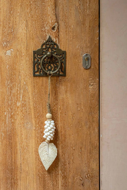 The Leaf & Shell kwast - wit