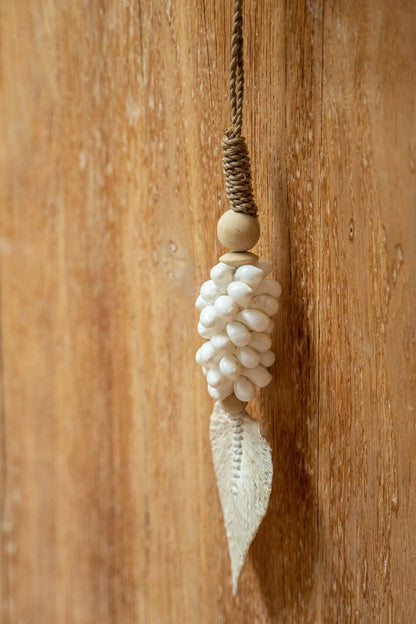 The Leaf & Shell kwast - wit