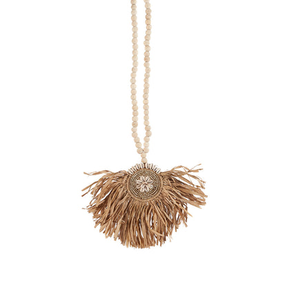 De Raffia Tajoe Kwast - Naturel