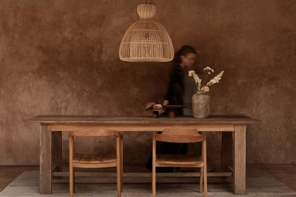 De Matcha-klopper Hanglamp - Naturel - M