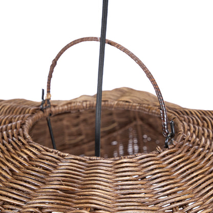 De Wave-hanglamp - Donkere walnoot - L