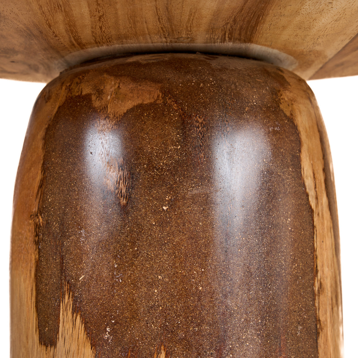 Mango trommel bijzettafel - naturel
