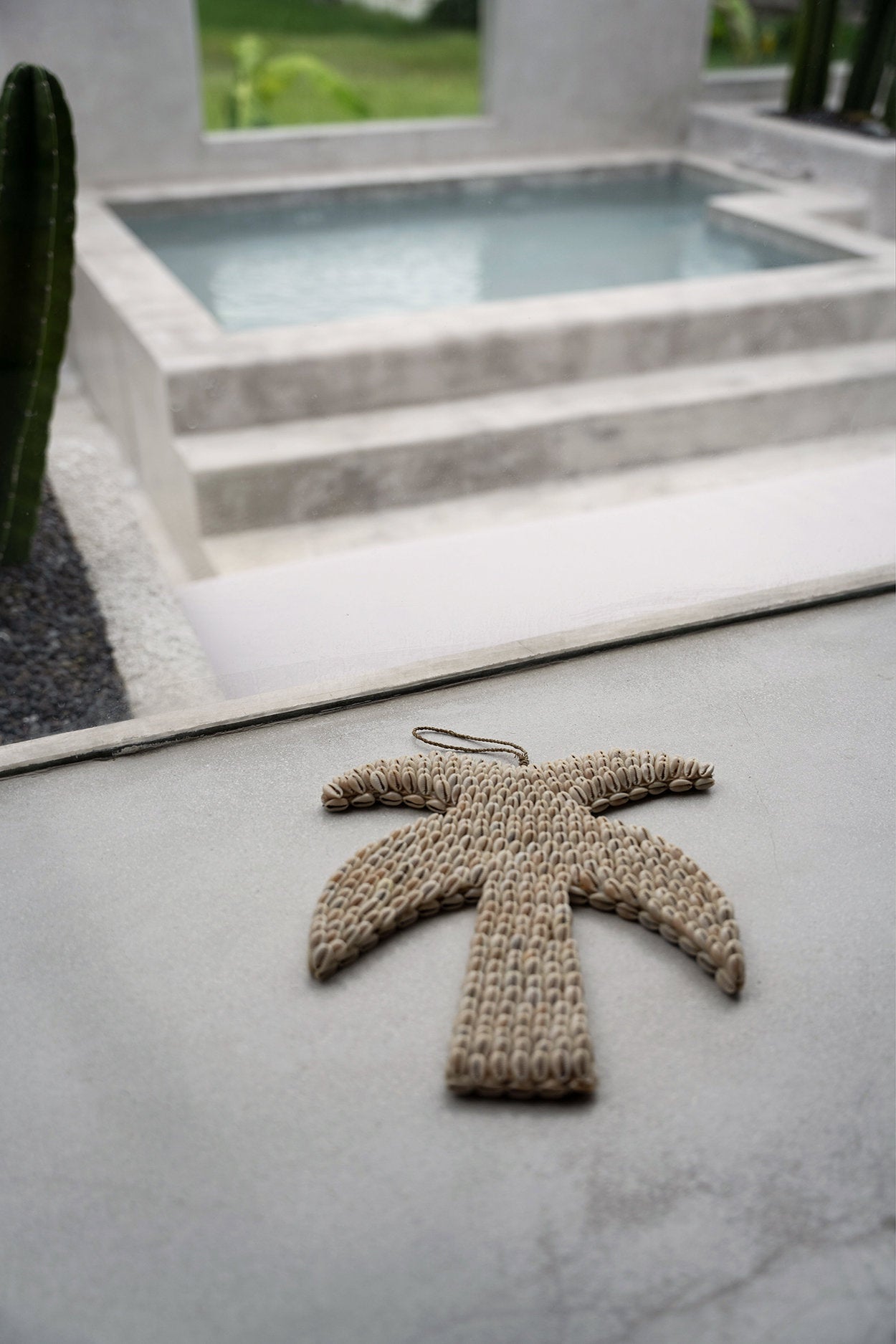De schelp-palmboom - naturel